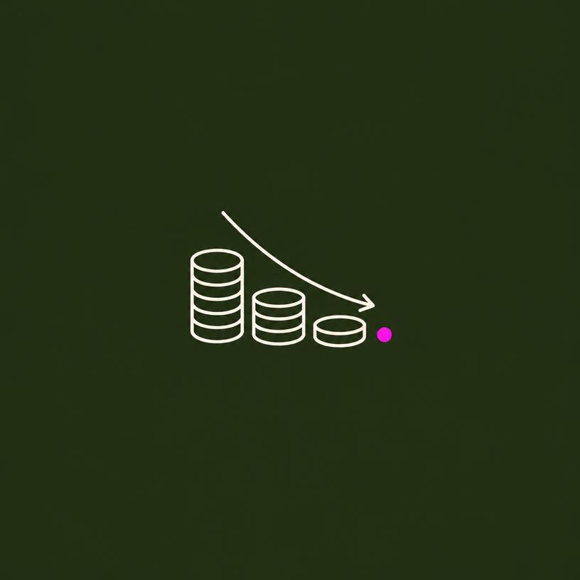 Cut costs illustration